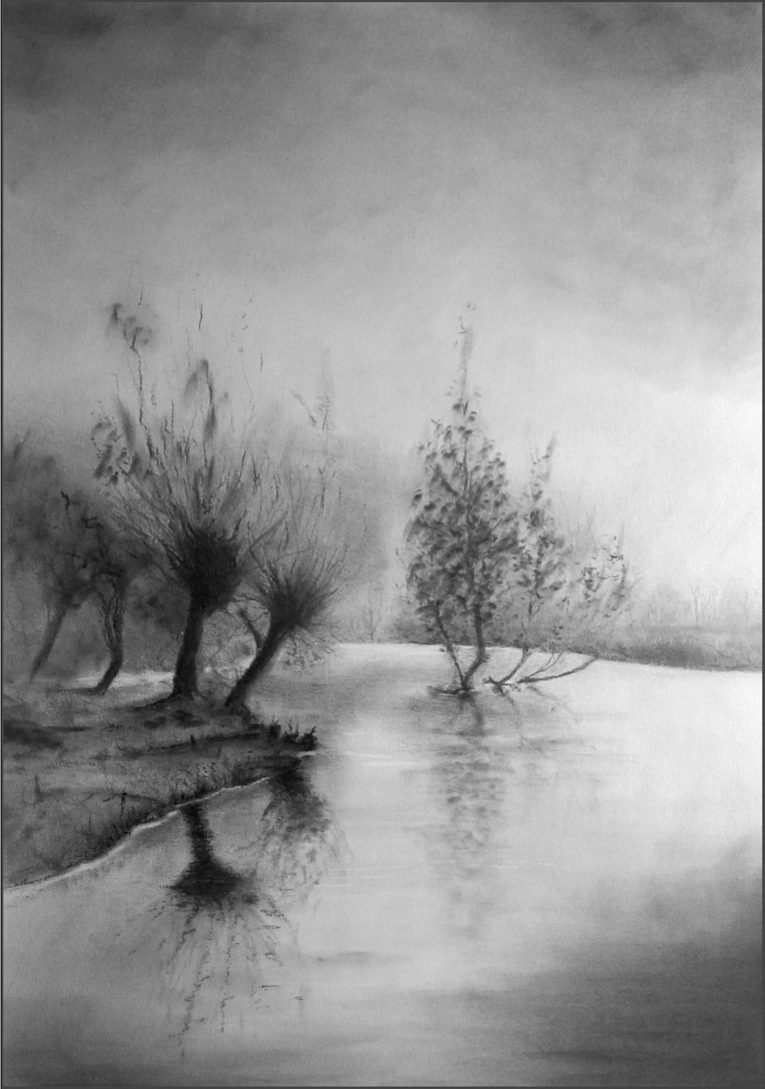 Untitled 1, monochrome artwork